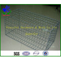 2m X 1m X 1m Galvanisé Soudé Gabion Stone Basket (HPZS6001)